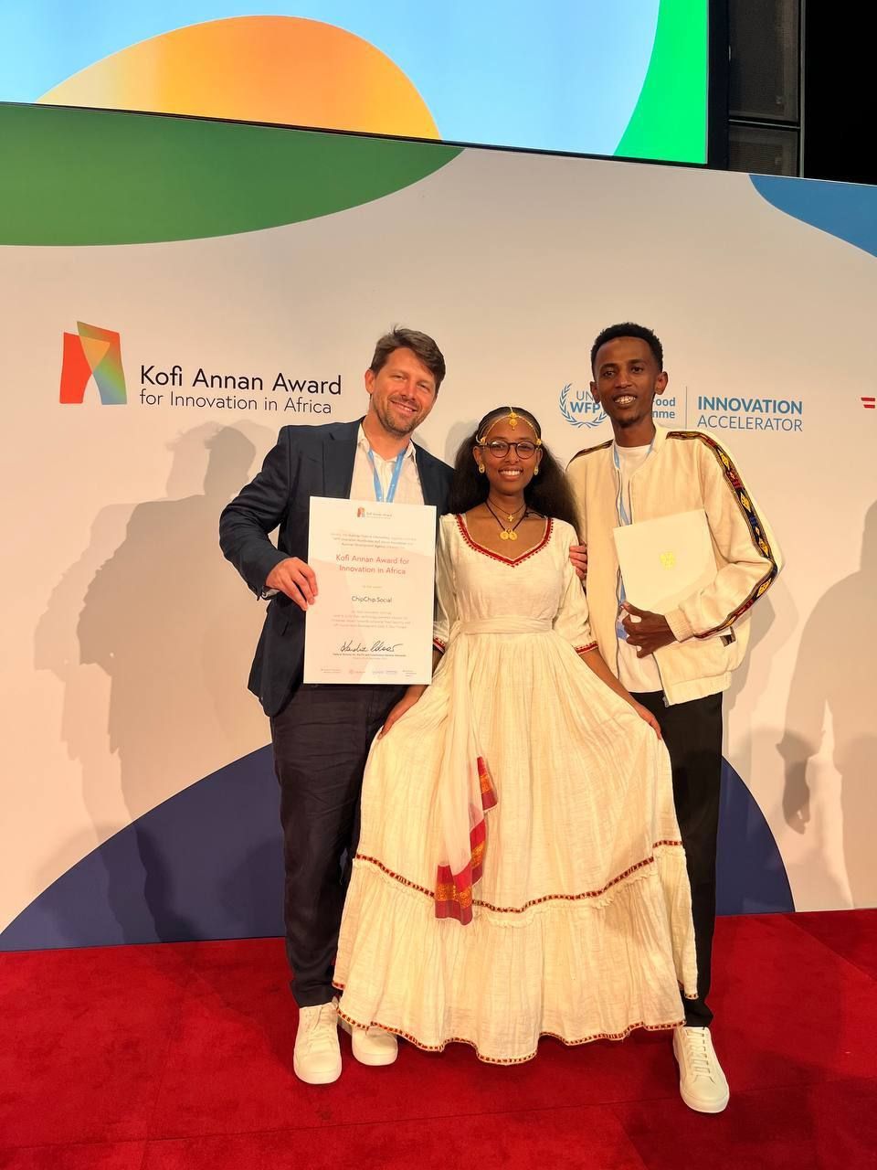 We are thrilled to announce that ChipChip has won the prestigious Kofi Annan Award for Innovation in Africa! 🎉🏆